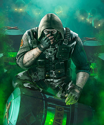 Stitch Warzone, green, sleeve HD phone wallpaper