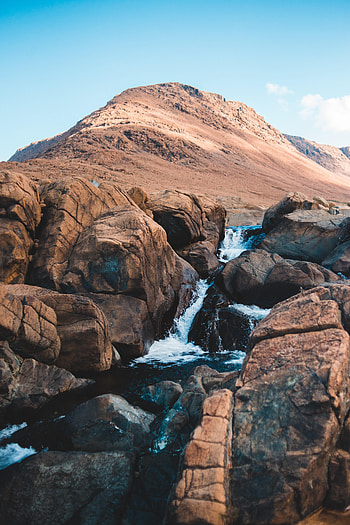 Nature, Water, Rocks, Vertex, Top, Waterfall HD phone wallpaper