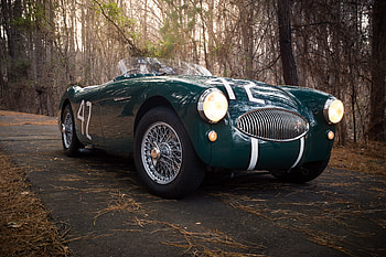 Cars, Front View, Austin Healey, 100S HD wallpaper