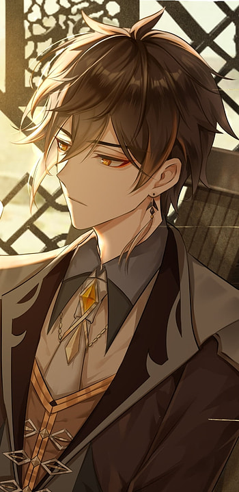 Zhongli (Genshin Impact), video game, Genshin Impact HD phone wallpaper