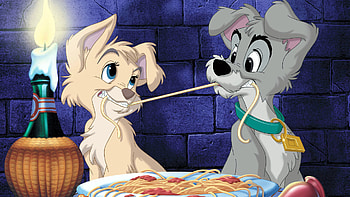 Lady and the Tramp, Scamp , Disney's mischievous pup, Animated adventure HD wallpaper