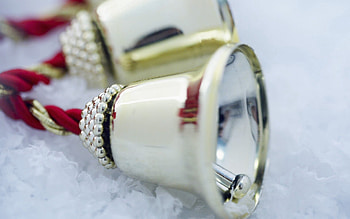 Light, Miscellanea, Miscellaneous, Form, Light Coloured, Metal, Bell HD wallpaper