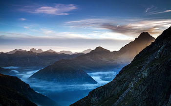 Mountains , mountains, nature HD wallpaper