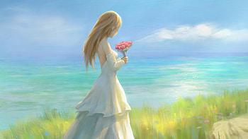 Wedding Blessing , bride, fantasy, artist, artwork, digital-art, artstation HD wallpaper