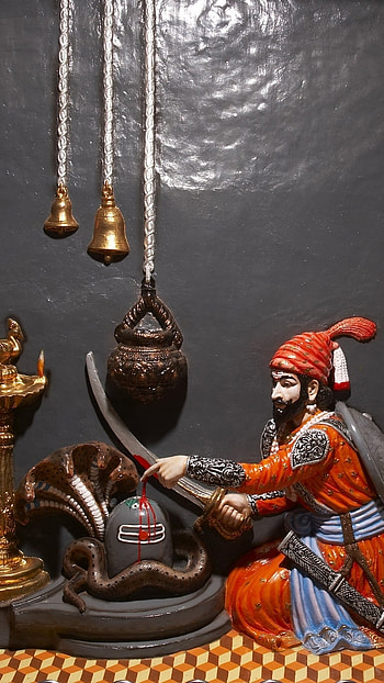 Shivaji Maharaj 3d, Rajyabhishek, shiv pind HD phone wallpaper
