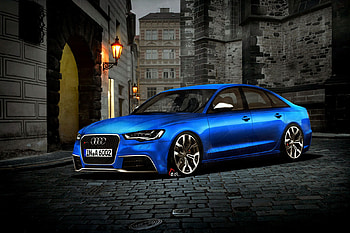audi-rs6 sedan, auto, sedan, audi, cars HD wallpaper