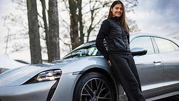 Emma Raducanu Porsche 911 Magazine, girls, model, porsche-911 HD wallpaper