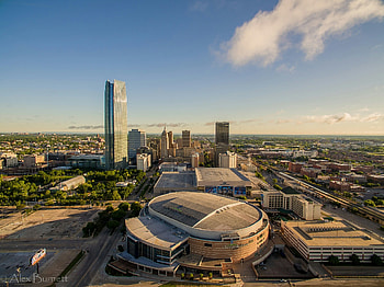 Oklahoma City skyline, Travels, The Greystone Group HD wallpaper