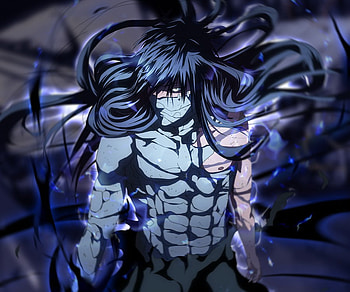 Mugetsu, bleach, ichigo, darkness, anime, transformation, dark HD wallpaper