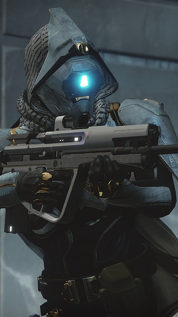 Soldier in action, Destiny 2 artwork, HTC One, Lenovo Vibe HD phone wallpaper