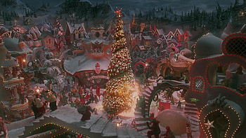 Whoville, How the Grinch Stole Christmas HD wallpaper