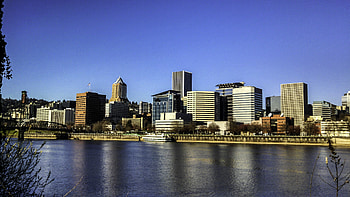 Portland Skyline, Travels, Portland Oregon, Emerald Group HD wallpaper