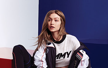 Gigi Hadid, Tommy Hilfiger, 2018, hoot HD wallpaper