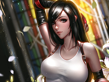Tifa Final Fantasy Artwork , final-fantasy, fantasy-girls, artwork, artist, digital-art, deviantart HD wallpaper