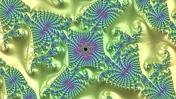 Trippy Psychedelic Fractal, trippy, psychedelic, trance, green, Abstract, fractal, abstract green HD wallpaper
