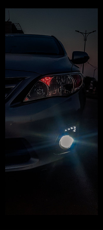 Toyota Gli, automotive lighting, automotive parking light, Toyota car HD phone wallpaper