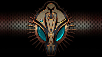 Star Trek blue and brown logo : . HD wallpaper