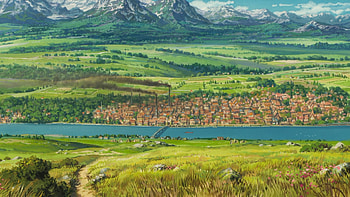 Howl's Moving Castle (2004) - Background Design | Art of Animation | Pinterest | Studio ghibli, Studio and Animation HD wallpaper