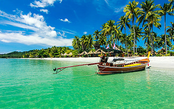 Ko Samui, Tropical beach, Summer travel, Thailand HD wallpaper