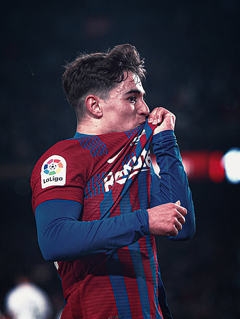 Gavi FC Barcelona, Barça, FC Barcelona, football HD phone wallpaper