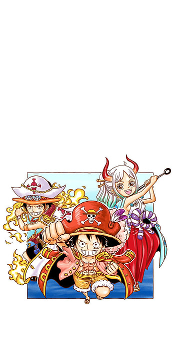 Luffy, Ace, Wano, Anime, One Piece, Manga, Onigashima, Yamato HD phone wallpaper