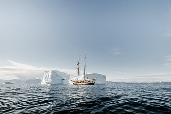 Nature, Sea, Ice, Ripples, Ripple, Ship, Ice Floes, Iceberg HD wallpaper