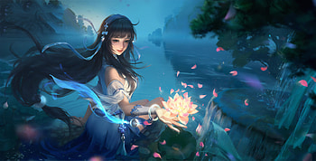 King Glory Magical Flowers, king-glory, games, artstation HD wallpaper