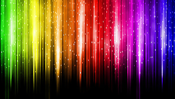 Digital Rainbow HD wallpaper