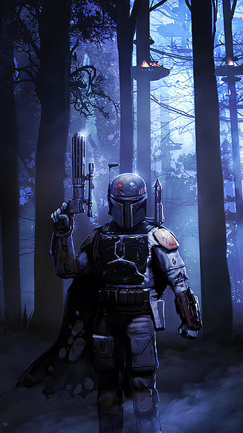Boba Fett, starwars, bobbafett, thebookofbobbafett HD phone wallpaper