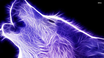 Blue Wolf Digital Art 28583 | Cool Wolves . HD wallpaper