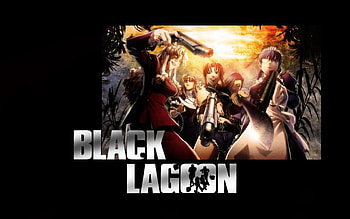 black lagoon, black, balalaika, anime, revy, lagoon HD wallpaper