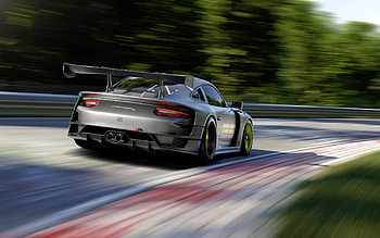2022, Porsche 911 GT2 RS Clubsport 25, , rear view, exterior, race car, tuning Porsche 911, German sports cars, Porsche HD wallpaper