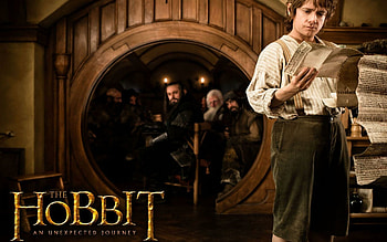 Bilbo Baggins , The Hobbit movies, Middle-earth, Adventure fantasy HD wallpaper