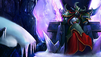Kassadin LoL Festival Splash Art, video game, League Of Legends, Kassadin (League Of Legends), throne HD wallpaper