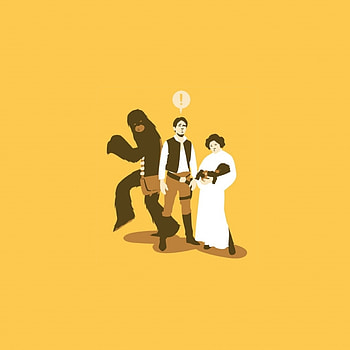 Preview star wars, characters, drawing HD phone wallpaper