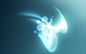 Sprie Blue, blue, smoke, abstract, 3d HD wallpaper