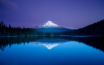 Mount Hood Stratovolcano, Oregon HD wallpaper
