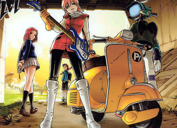 Sumire Yotsuya, Haruko Haruhara HD wallpaper