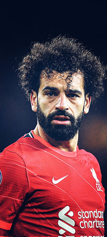Mohamed Salah, nose, jaw HD phone wallpaper