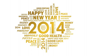 New Year 2014, Holiday, New Year HD wallpaper