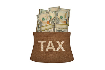 Tax And Bags Of Dollars Money, dollar, money HD wallpaper