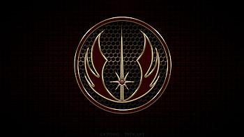 ... Star Wars Jedi Logo by gazomg HD wallpaper