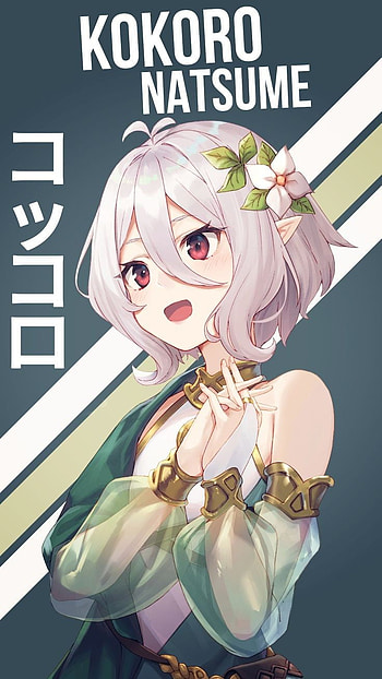 Kokoro natsume, genshin, magia, elfa HD phone wallpaper
