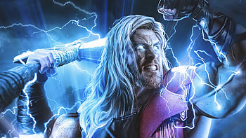 Thor Thunder Strike , thor, superheroes, artist, artwork, digital-art HD wallpaper