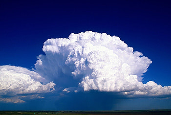 Massive Thunderhead of Approaching Storm, nature, storms, scenic, beauty HD wallpaper