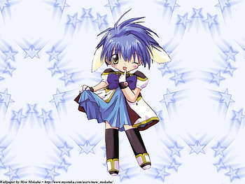 Mint-Galaxy angel, mint, stars, anime, galaxy angel HD wallpaper