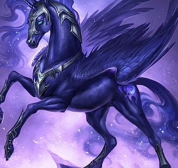 Black Horse, digital, abstract, arts HD wallpaper