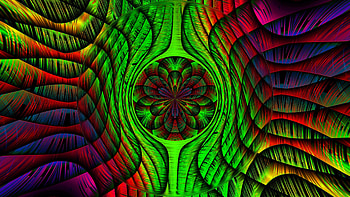 Abstract, Multicolored, Motley, Pattern, Fractal, Intricate, Confused HD wallpaper