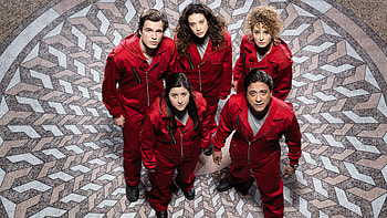 Money Heist, TV series 2017-2021, Backdrops, The Movie Database HD wallpaper