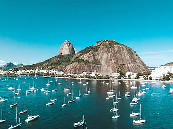 Botafogo Beach, Brazil HD wallpaper